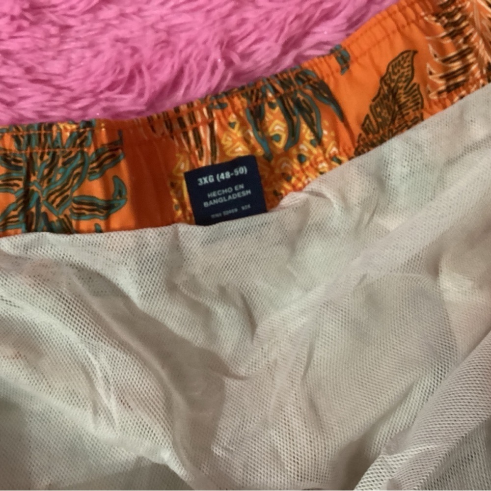 3 PAIR MENS SWIM TRUNKS 3XL HARD TO FIND SIZE GEORGE & FADED GLORY - Picture 2 of 6